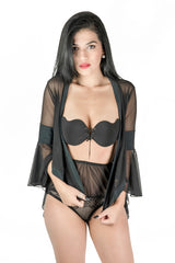 Black Mamba Top and Knicker Set No.1