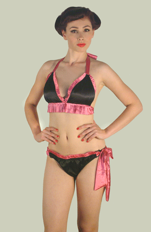 Katie Gypsy Side Tie Knickers Set