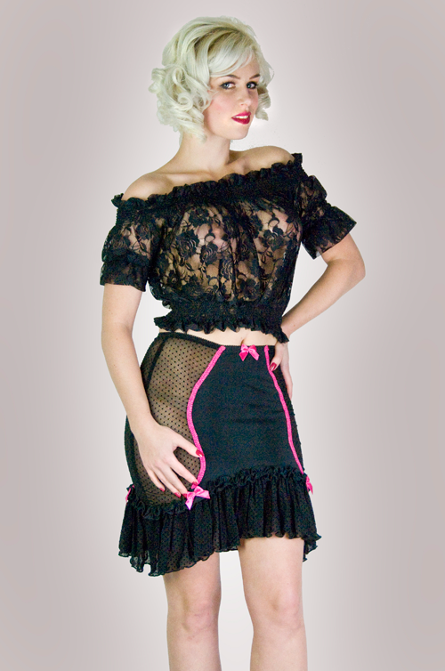 Rosette Short Sleeve Top