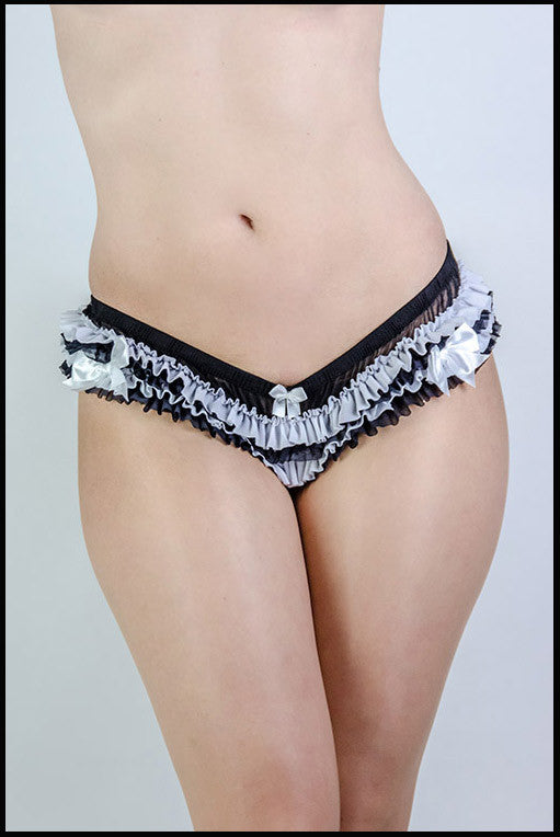 High Waist Retro Knickers, Burlesque Shorts︱Starlinelingerie