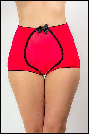 High Waist Retro Knickers, Burlesque Shorts︱Starlinelingerie