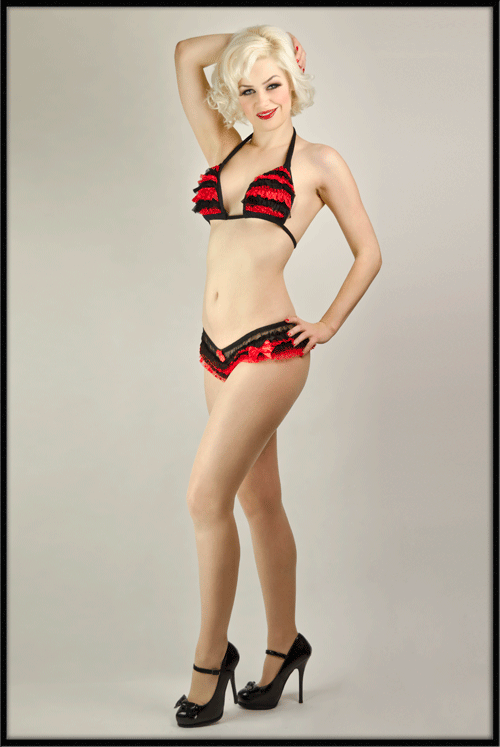 Flirty Mini Frilly Brief