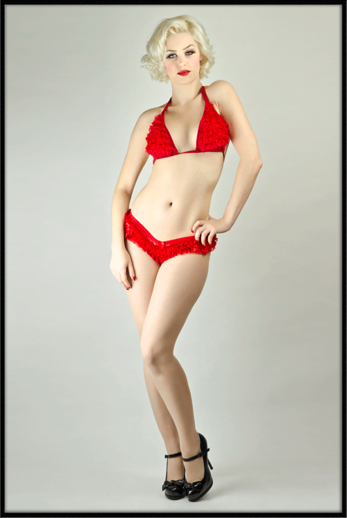 Cheeky Mini Frilly Set