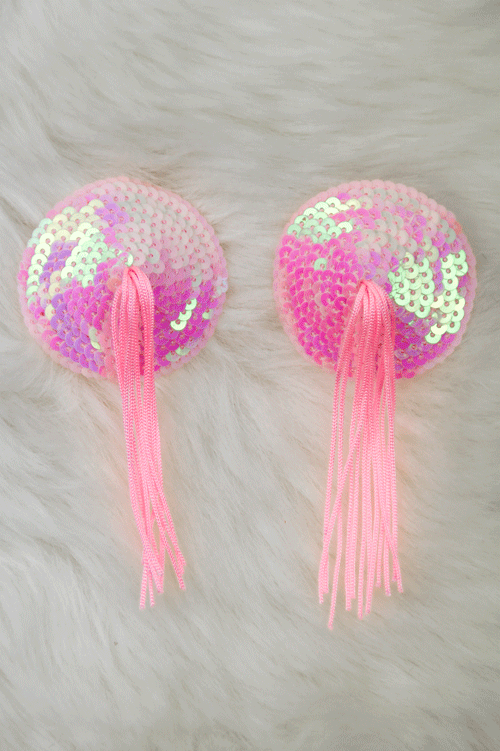 Round Sequin Nipple Pasties