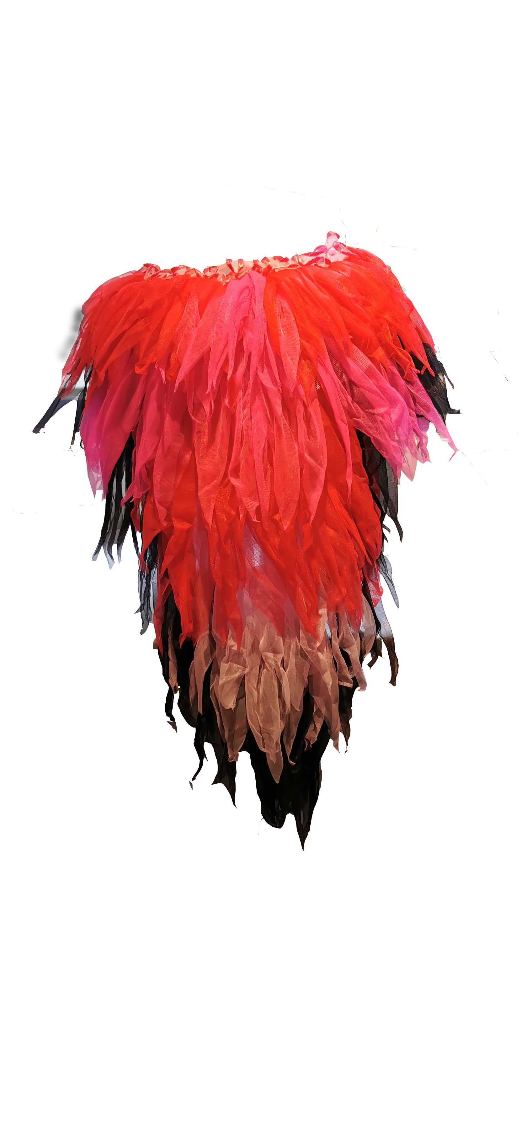 Peacock Long Bustle Skirt